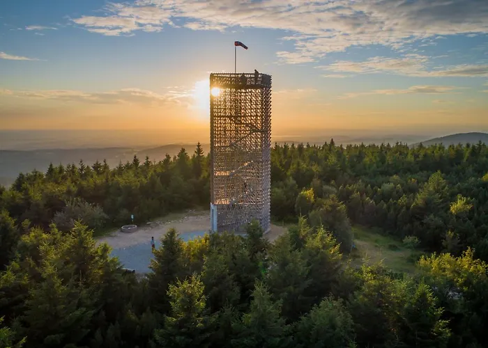 Alojamento de Acomodação e Pequeno-almoço Nartorama Hotrest Zieleniec (Klodzko)
